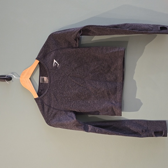 Gymshark Vital Seamless Longsleeve Crop Sz. M - Picture 1 of 4